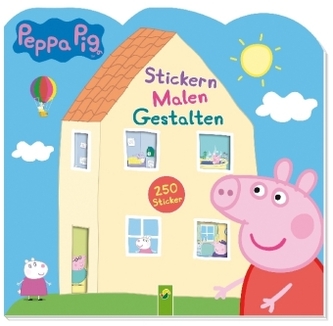 Peppa Pig Stickern Malen Gestalten