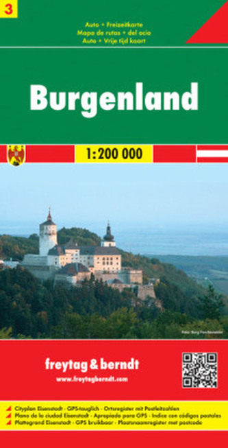 Freytag & Berndt Autokarte Burgenland