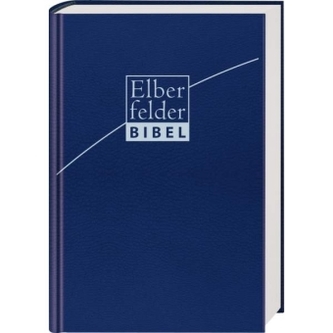 Elberfelder Bibel - Standardausgabe, ital. Kunstleder blau