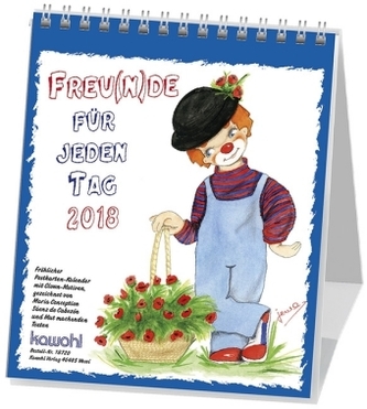 Freu(n)de für jeden Tag, Postkartenkalender 2018