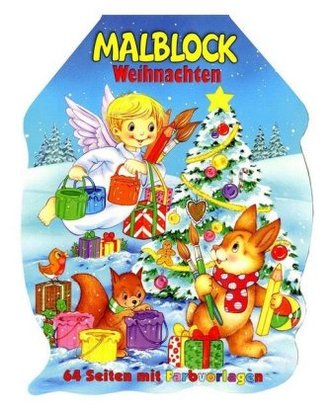 Weihnachtsmalblock Christkind