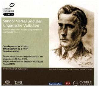 Sándor Veress und das ungarische Volkslied, 3 Audio-CDs