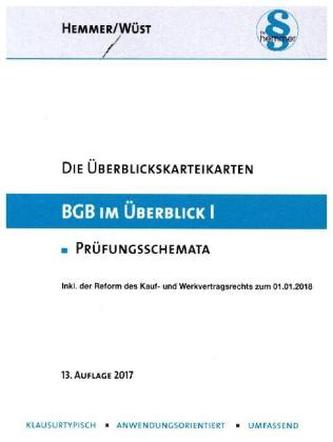 BGB im Überblick I