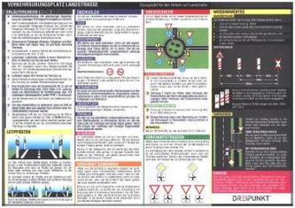 Verkehrsübungsplatz Landstraße, Info-Tafel