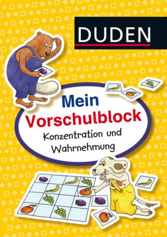 Duden, Mein Vorschulblock - Konzentration und Wahrnehmung