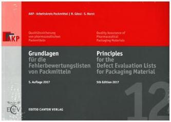 Grundlagen für die Fehlerbewertungslisten von Packmitteln. Principles for the Defect Evaluation Lists for Packaging Materials