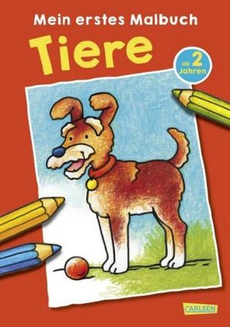 Mein erstes Malbuch Tiere
