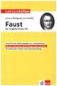 Lektürehilfen Johann Wolfgang von Goethe Faust - Der Tragödie erster Teil