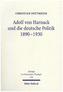 Adolf von Harnack und die deutsche Politik 1890-1930