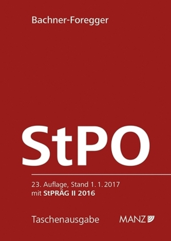 Strafprozessordnung - StPO 1975 (f. Österreich)