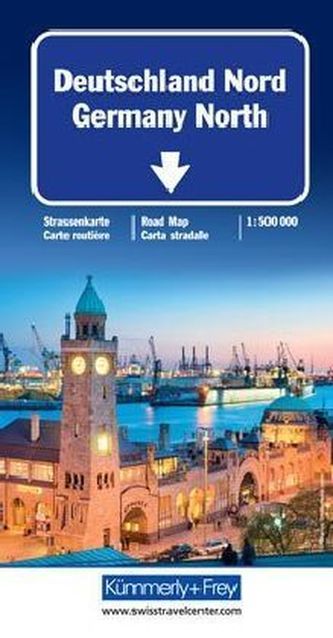 Kümmerly & Frey Karte Deutschland Nord
