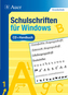 Schulschriften für Windows und Mac, CD-ROM und Handbuch