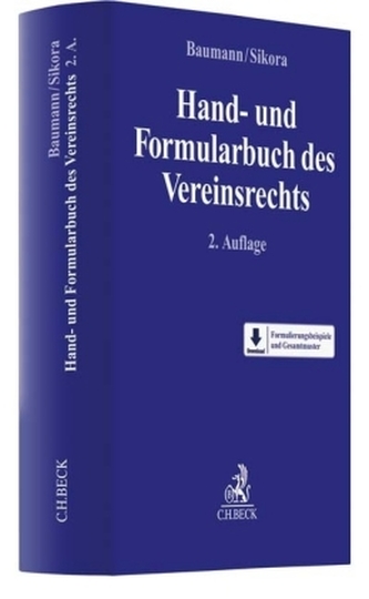 Hand- und Formularbuch des Vereinsrechts