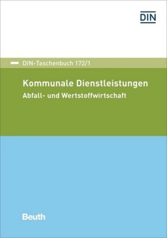 Kommunale Dienstleistung. Tl.1