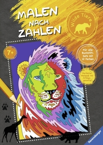 Malen nach Zahlen: Wilde Tiere