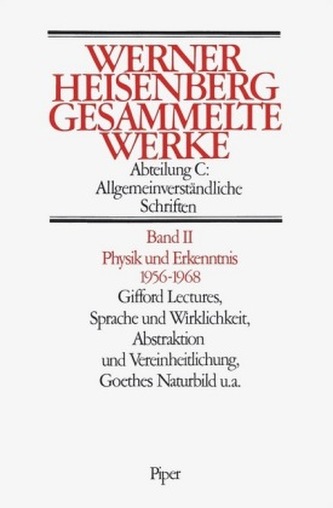 Physik und Erkenntnis 1956-1968