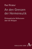 An den Grenzen der Hermeneutik