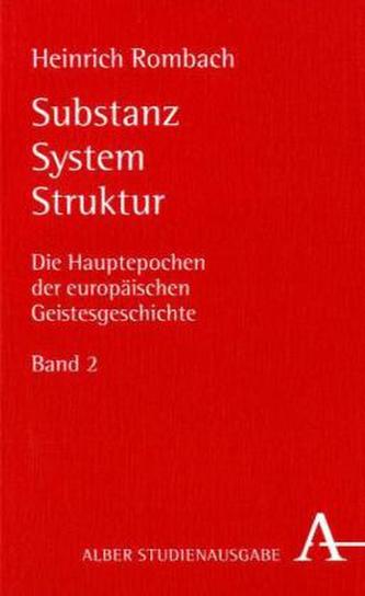 Substanz, System, Struktur. Bd.2 Substanz, System, Struktur. Bd.2