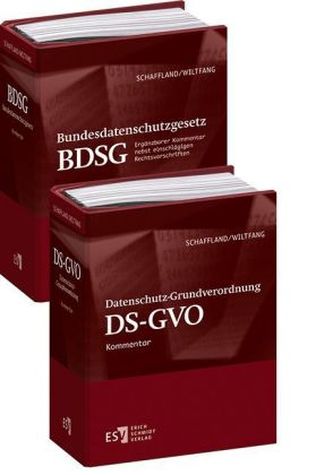 Datenschutz-Grundverordnung (DS-GVO)/ Bundesdatenschutzgesetz (BDSG) - Einzelbezug, 2 Teile