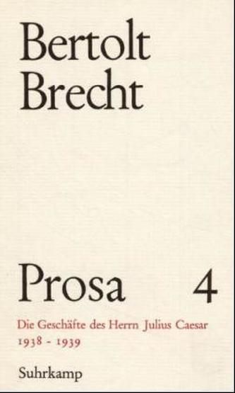 Die Geschäfte des Herrn Julius Caesar 1938-1939