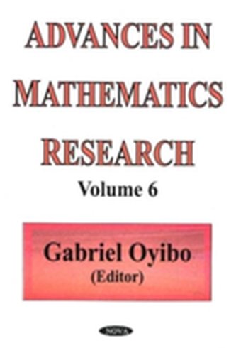 Advances in Mathematics Research