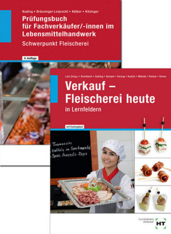 Paket: Verkauf - Fleischerei heute und Prüfungsbuch Fachverkäufer/-innen
