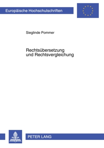 Rechtsuebersetzung Und Rechtsvergleichung