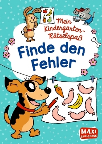 Mein Kindergarten-Rätselspaß - Finde den Fehler