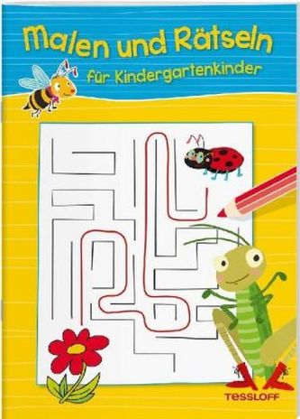 Malen und Rätseln für Kindergartenkinder