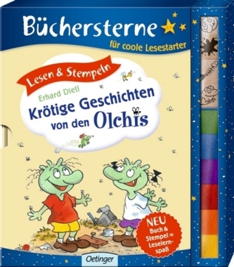 Lesen & Stempeln. Krötige Geschichten von den Olchis
