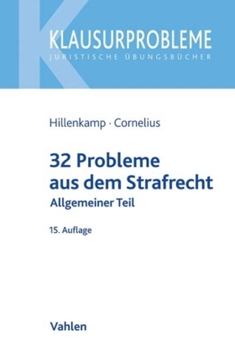 32 Probleme aus dem Strafrecht, Allgemeiner Teil