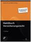 Handbuch Versicherungsrecht