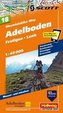 Hallwag Mountainbike Map Adelboden Frutigen Lenk, Mountainbike-Karte