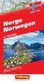 Hallwag Straßenkarte Norwegen