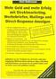Mehr Geld und mehr Erfolg mit Direktmarketing, Werbebriefen, Mailings & Direct Response-Anzeigen