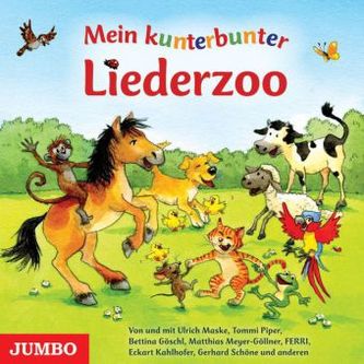 Mein kunterbunter Liederzoo, Audio-CD