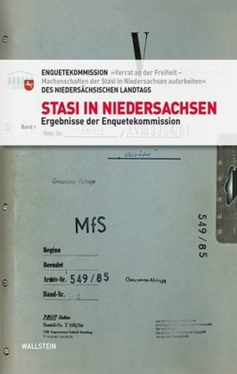 Stasi in Niedersachsen. Bd.1