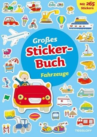 Großes Sticker-Buch Fahrzeuge
