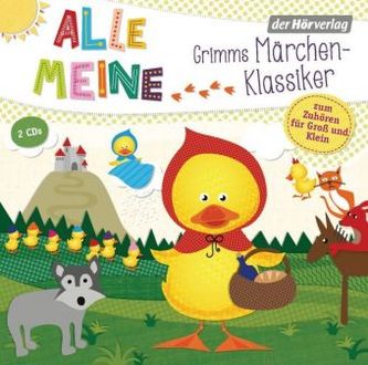 Alle meine Grimms Märchenklassiker, 2 Audio-CDs