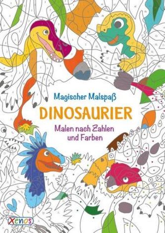 Magischer Malspaß: Dinosaurier