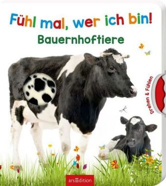 Fühl mal, wer ich bin! Bauernhoftiere, m. Drehscheibe