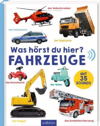 Was hörst du hier? - Fahrzeuge, m. Soundeffekten