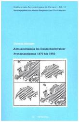 Antisemitismus im Deutschschweizer Protestantismus 1870 bis 1950