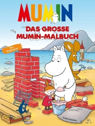 Mumin - Das große Mumin-Malbuch