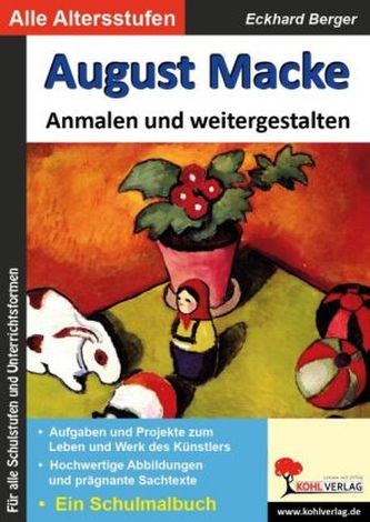 August Macke ... Anmalen und weitergestalten
