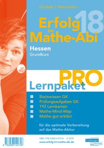 Erfolg im Mathe-Abi 2018 Hessen Lernpaket 'Pro' Grundkurs