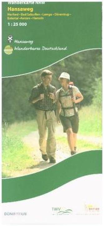 Wanderkarte NRW: Hansaweg