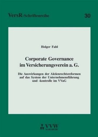 Corporate Governance im Versicherungsverein a. G.