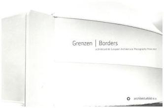 Grenzen. Borders