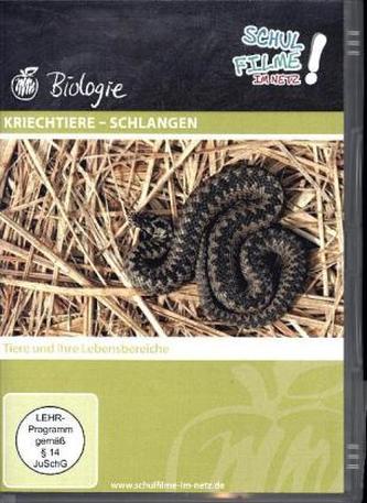 Kriechtiere - Schlangen, 1 DVD